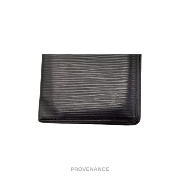 🔴 Louis Vuitton Pocket Organizer Wallet - Black Epi Leather - Picture 6 of 9